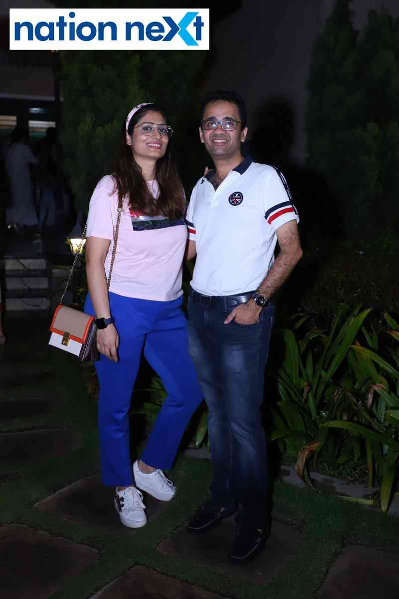 Esha and Gaurav Agrawal at the reunion of Vidarbha Alumni Chapter of SPJIMR in Nagpur